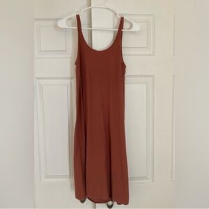 Gaia Conceptions terracotta Ojai dress